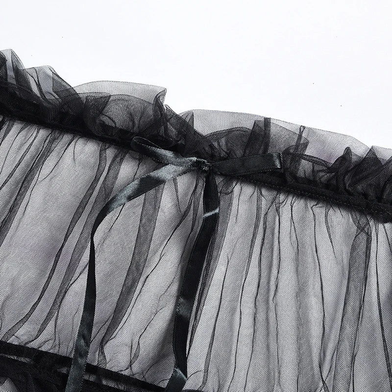 Lace Top + Thong Lingerie Set