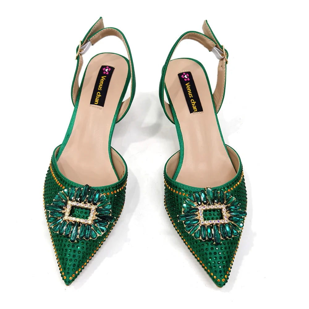 Elegant Matching Shoes & Bag Set