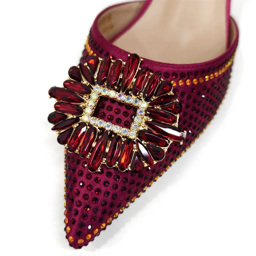 Elegant Matching Shoes & Bag Set