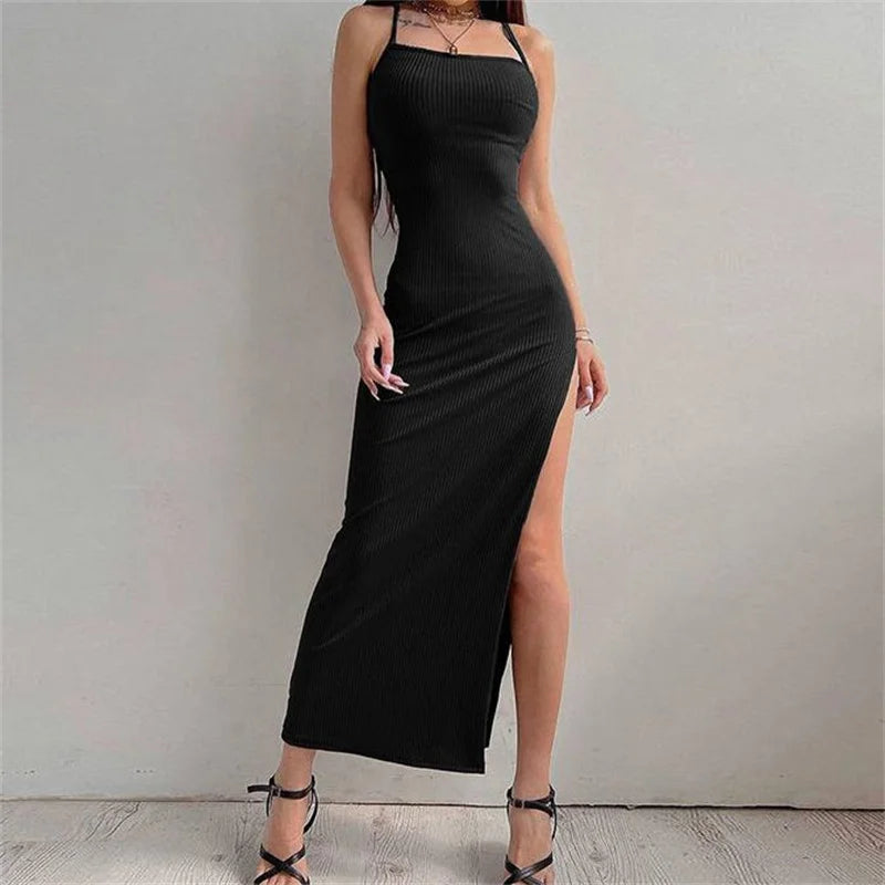 Sleeveless Bodycon Midi Dress