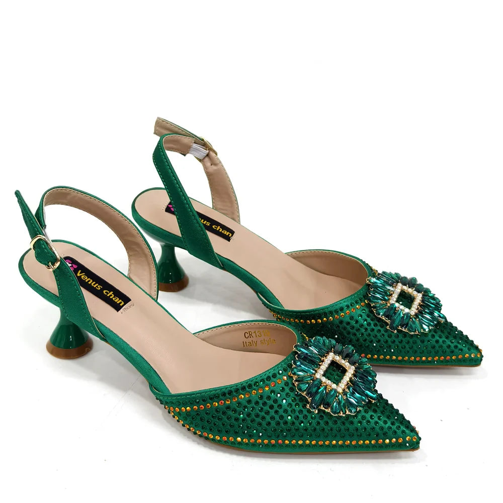 Elegant Matching Shoes & Bag Set
