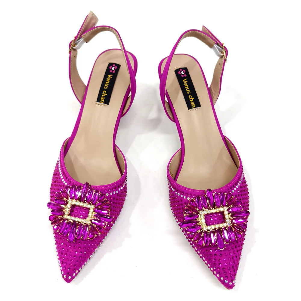 Elegant Matching Shoes & Bag Set