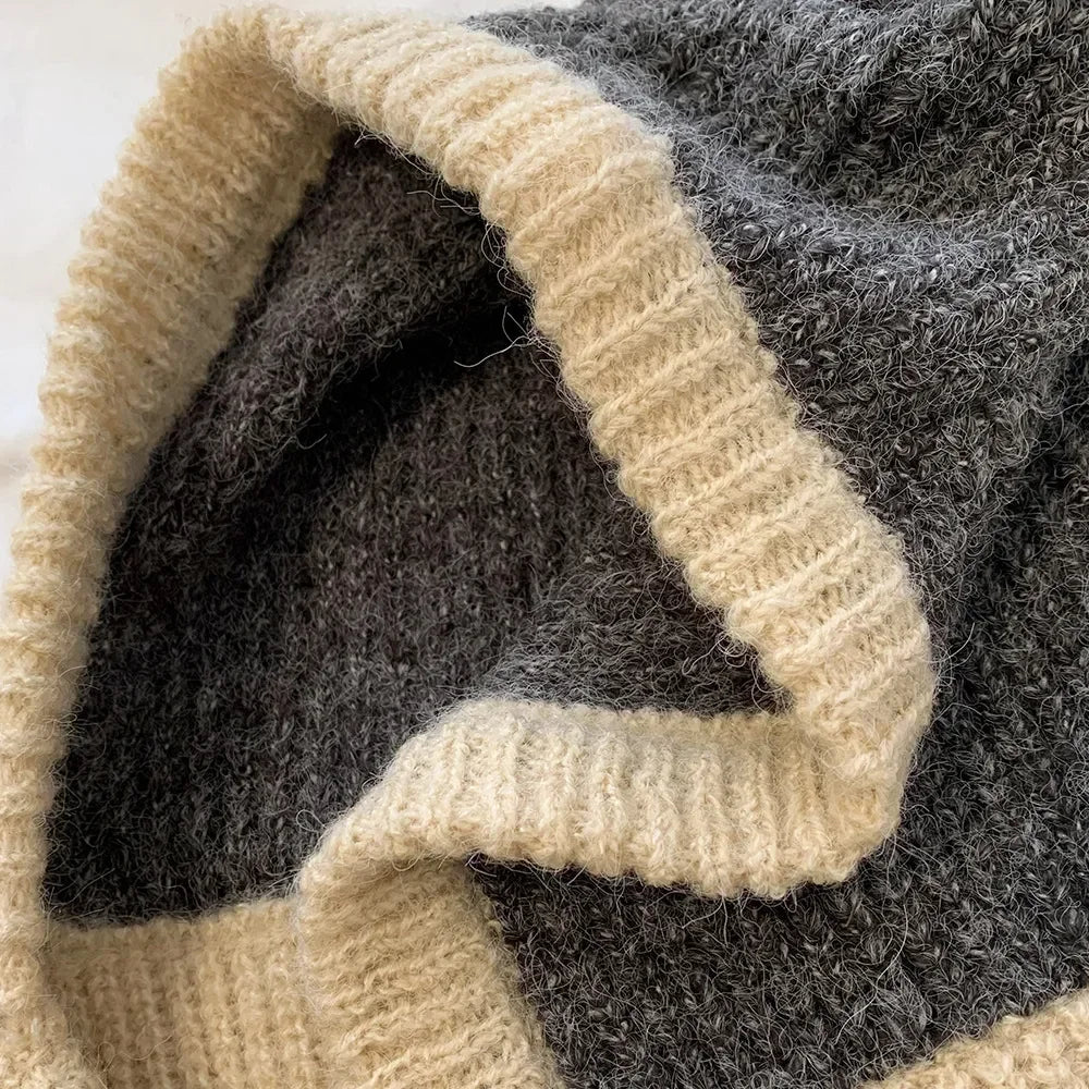 Retro Balaclava Hat For Women - Scarf Winter Hat