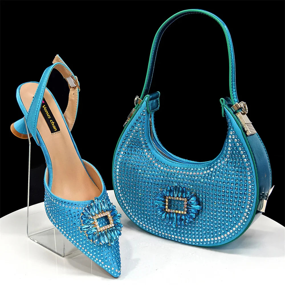Elegant Matching Shoes & Bag Set