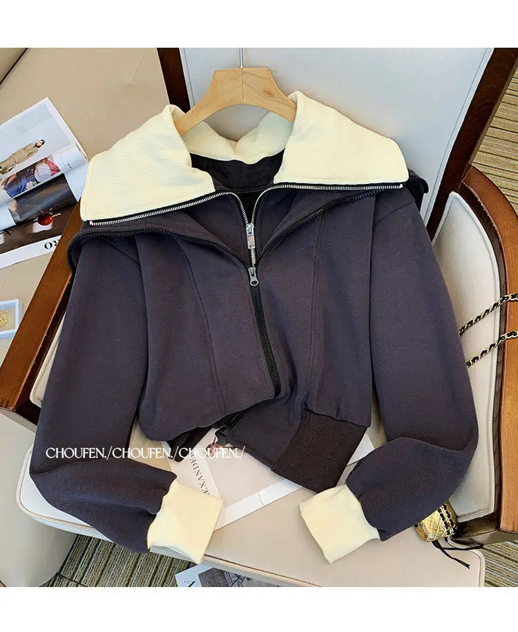 Women Y2K Suit Sweatershirt Top And Pant Two Piece Set Matching Outfit Female Winter Korean Casual Free Shipping Clothing 2023