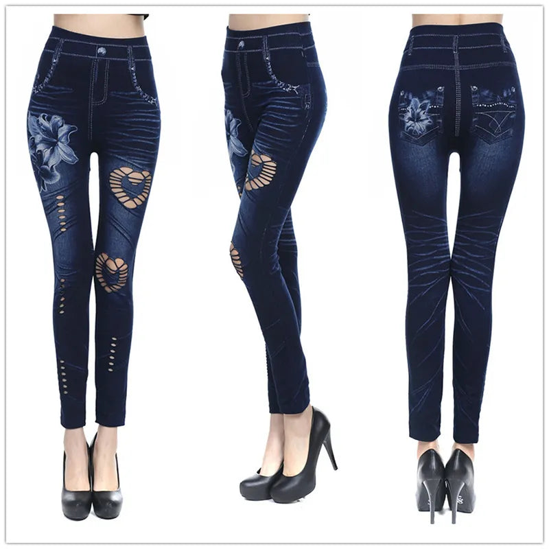 Jeggings - Women's Skinny Jean Leggings