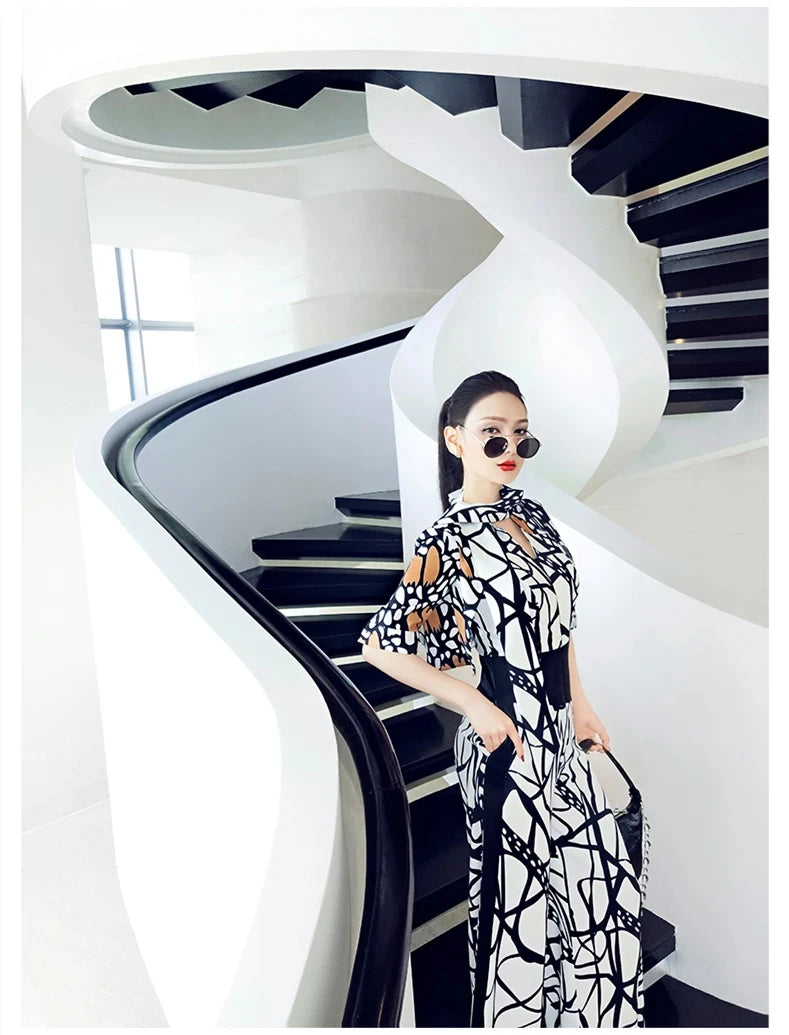 new summer office lady  Fashion casual loose brand female women girls thin wide leg jumpsuits clothing