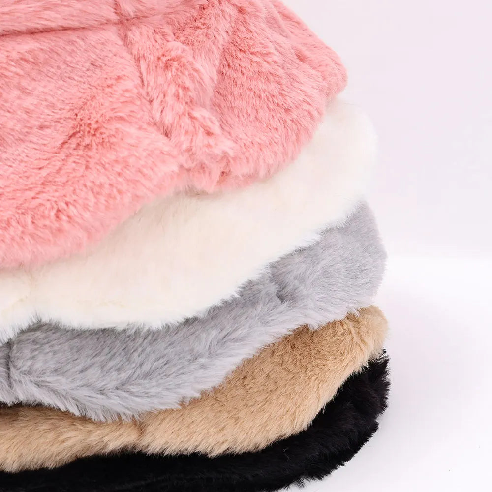 Faux Fur Bucket Hat