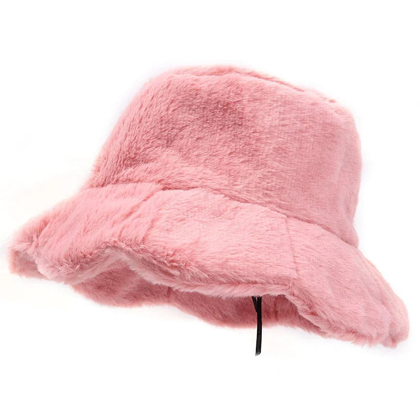 Faux Fur Bucket Hat