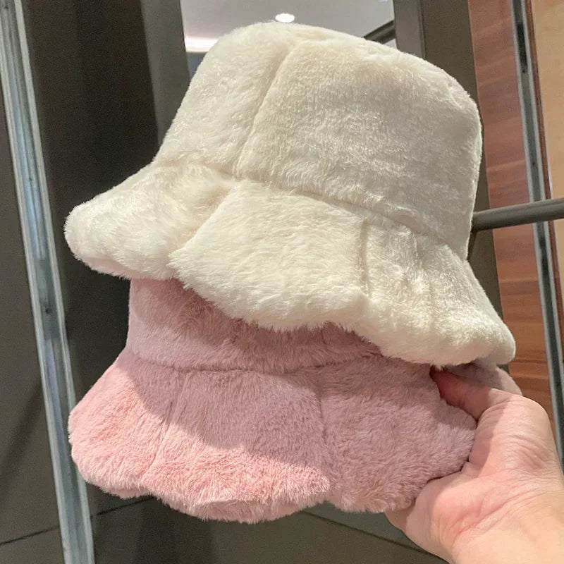 Faux Fur Bucket Hat