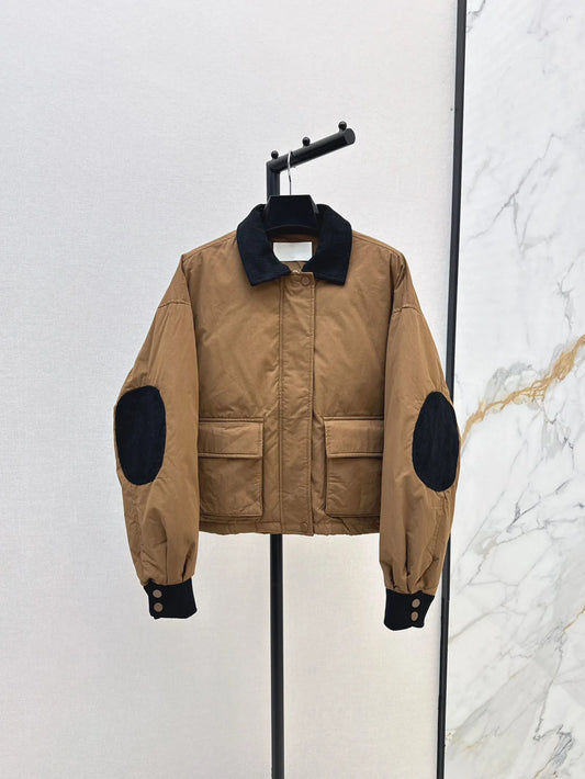 Autumn/Winter Retro Corduroy Down Jacket