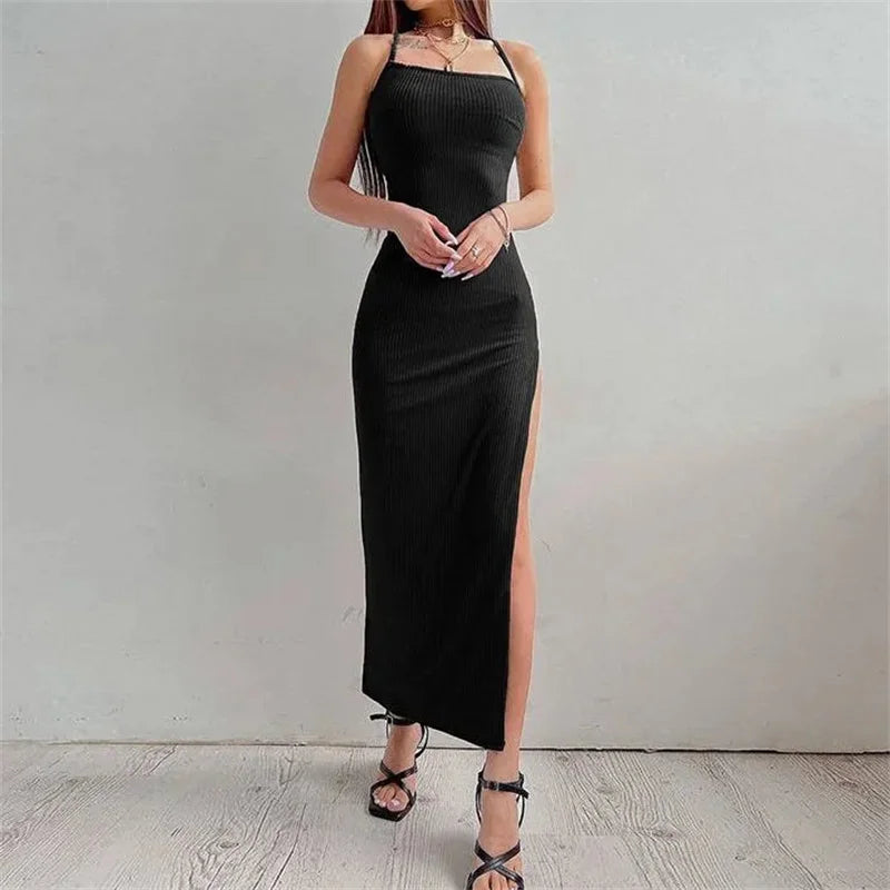 Sleeveless Bodycon Midi Dress