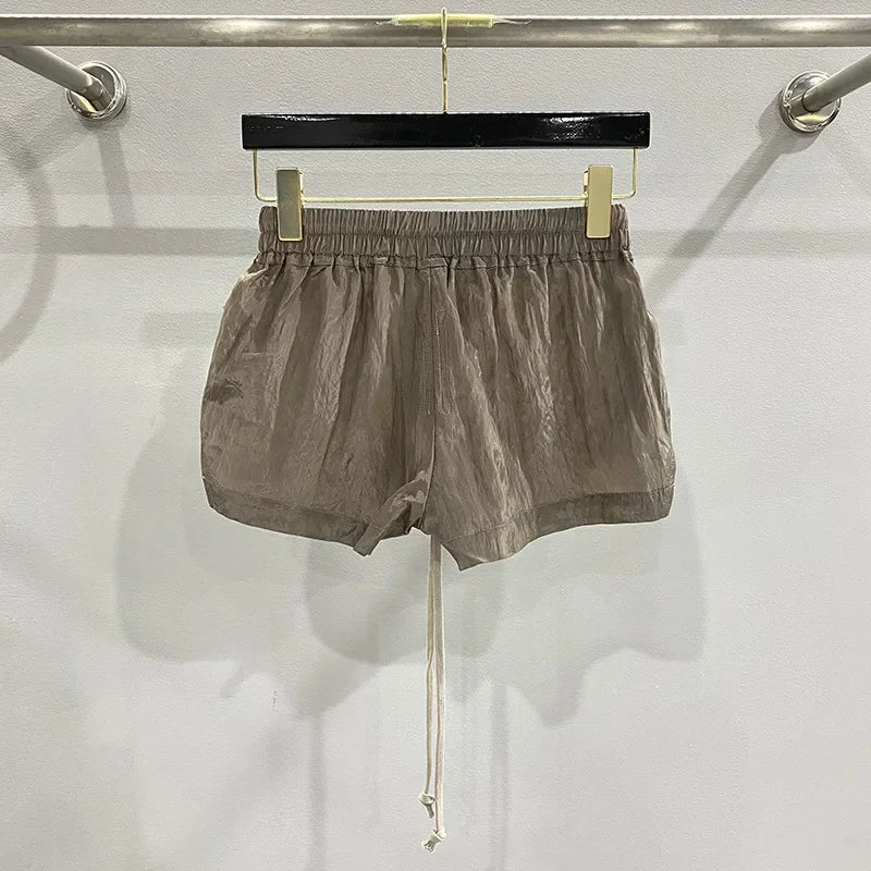 Rick Drawstring Shorts With Exposed Pockets