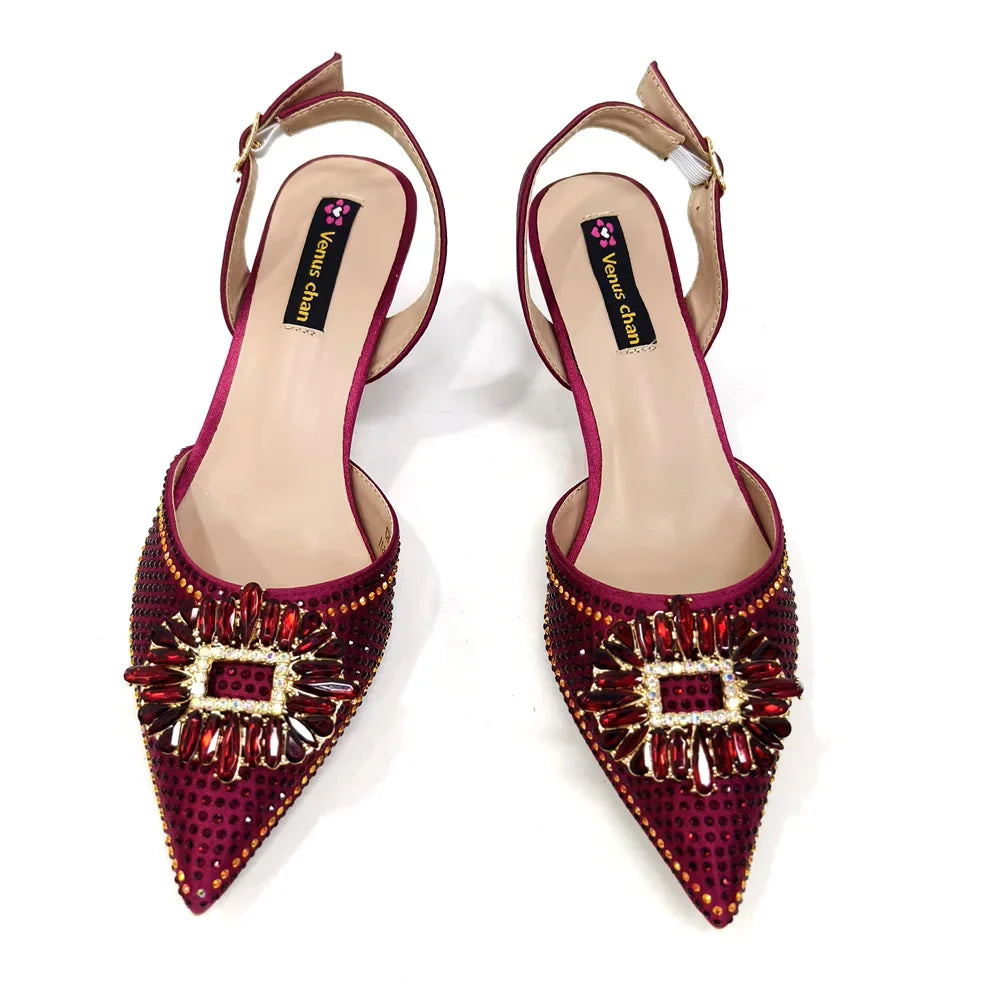 Elegant Matching Shoes & Bag Set