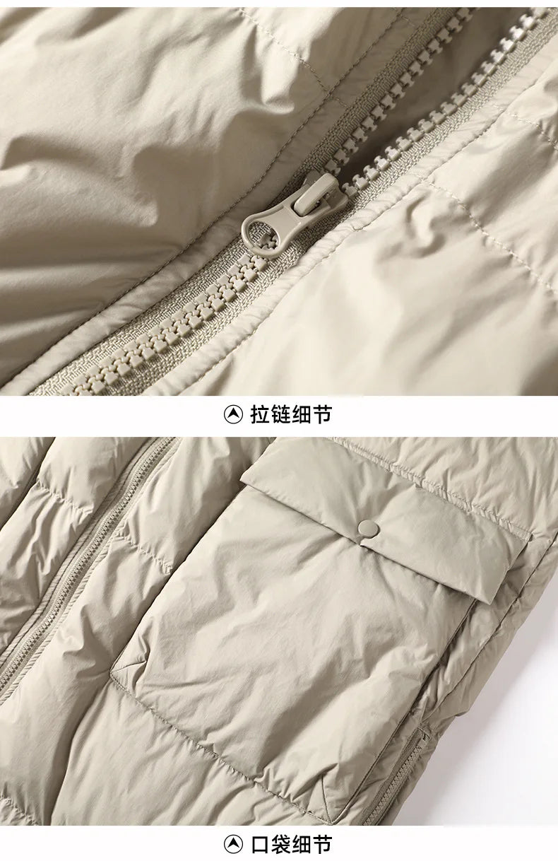 Long Padded Lightweight Winter Jacket For Women