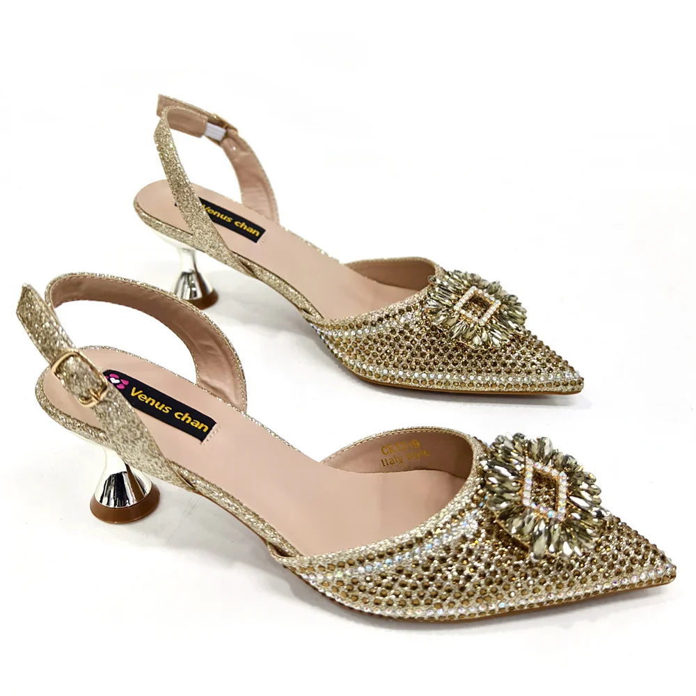 Elegant Matching Shoes & Bag Set