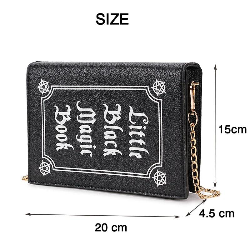 Fashion Magic Book Clutch Bag