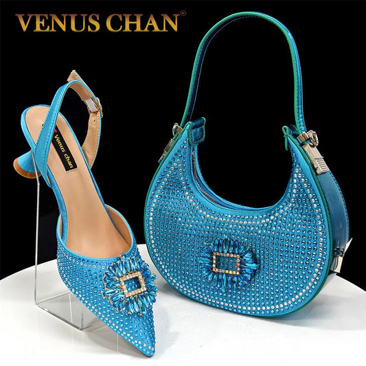 Elegant Matching Shoes & Bag Set