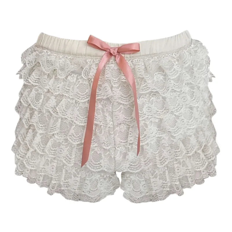 Vintage Frilly Lace Shorts