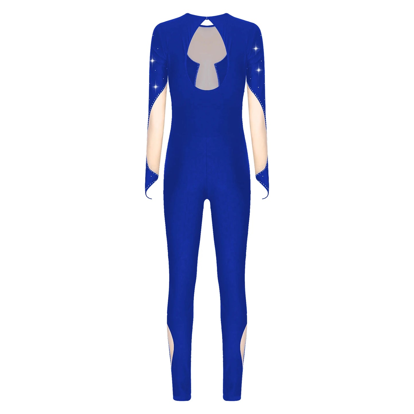 Rhinestones Ballet Dance/Gymnastics Jumpsuit