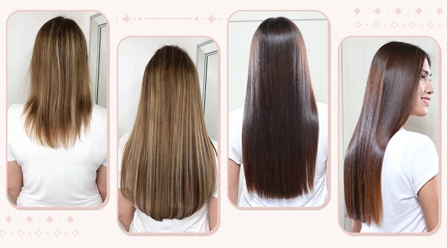 K.S WIGS Mini Tape in Hair Extensions Human Hair Straight Seamless Skin Weft Real Natural Brazilian Hair For Women Balayage 10Pc