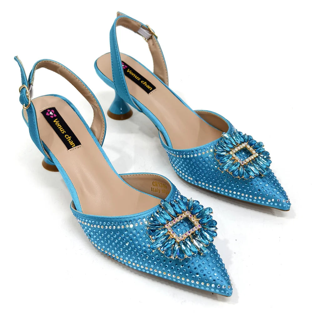 Elegant Matching Shoes & Bag Set