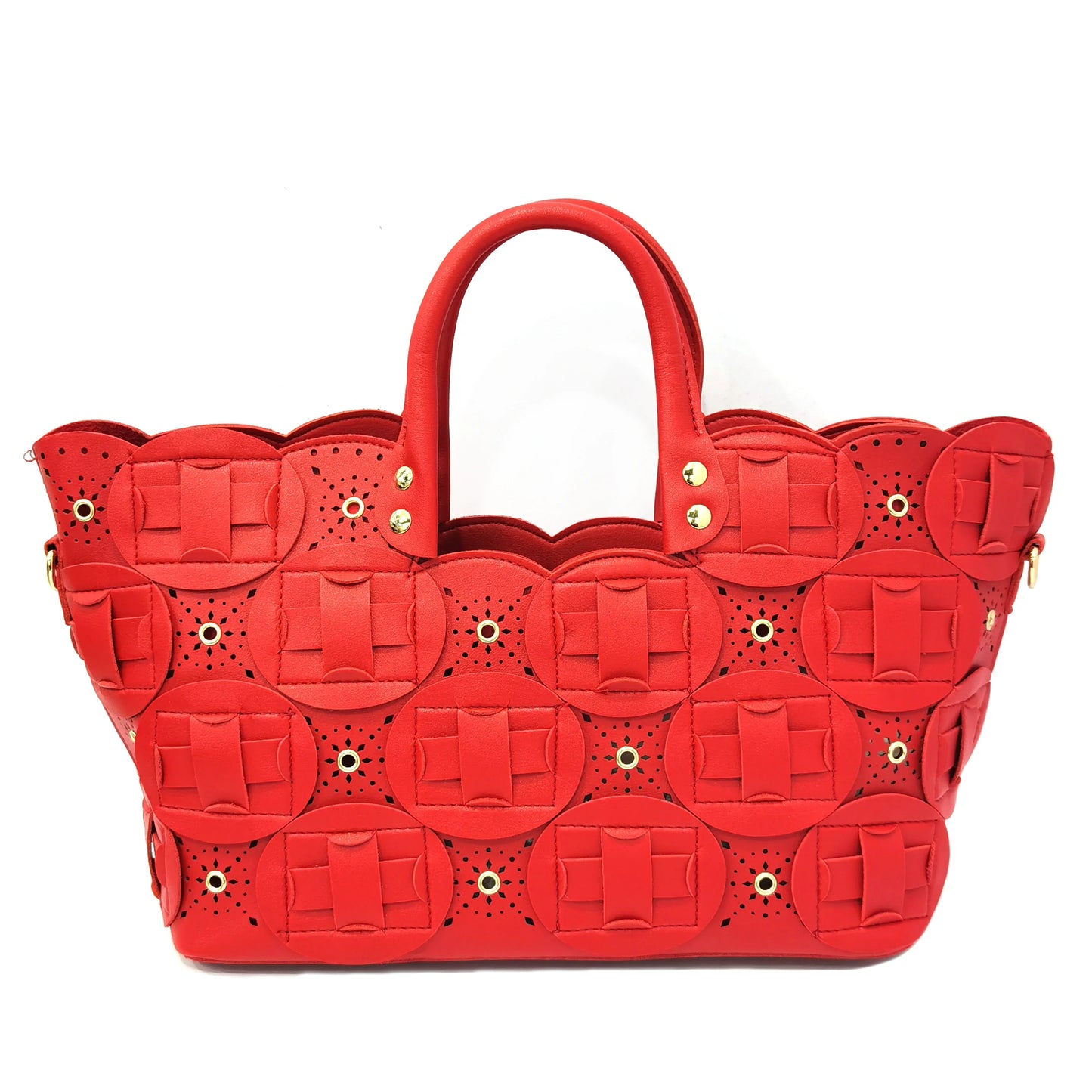 Rivet-Style Matching Shoes & Bag Set