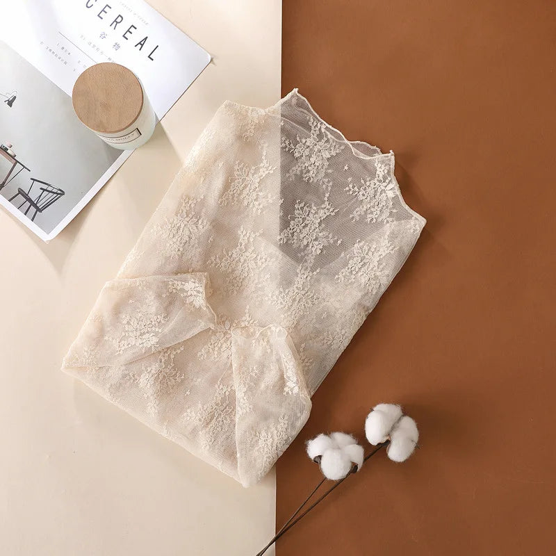 Lace Mesh Top for Women