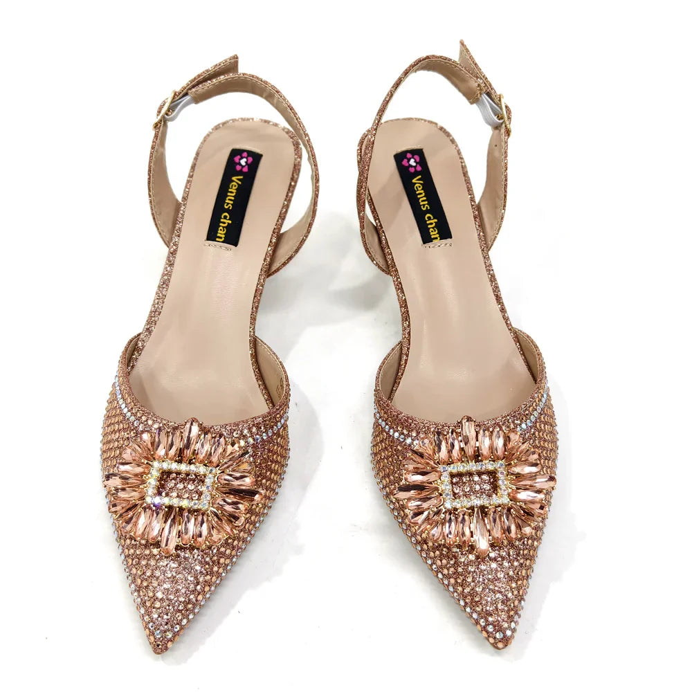 Elegant Matching Shoes & Bag Set