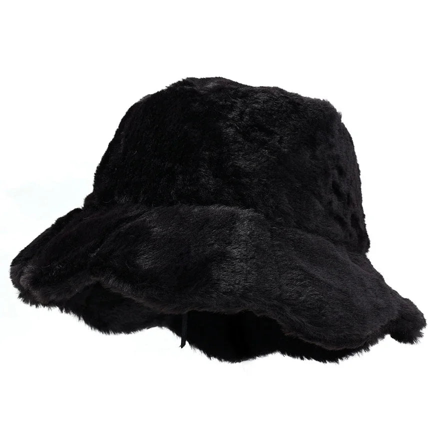 Faux Fur Bucket Hat