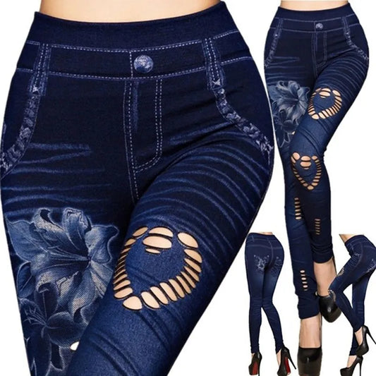 Jeggings - Women's Skinny Jean Leggings