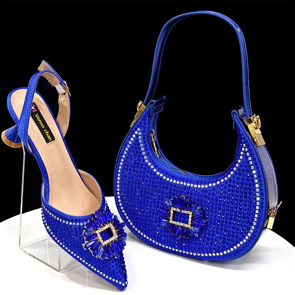 Elegant Matching Shoes & Bag Set