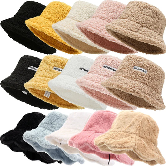 Faux Fur Bucket Hat