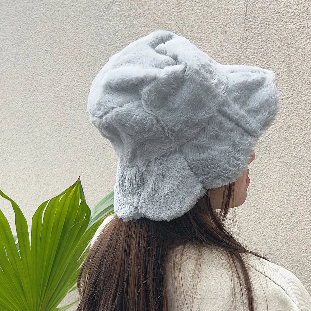 Faux Fur Bucket Hat