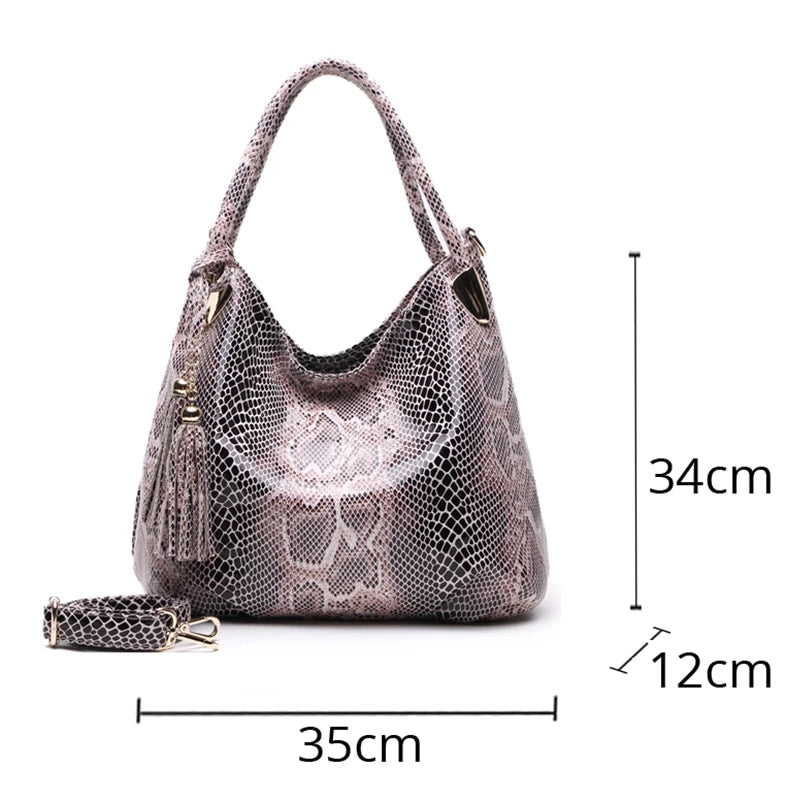 BIG SALE*** - Embossed Snake Large-Capacity Women's Bags