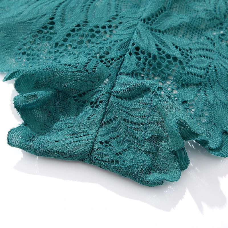 Low-Waist  Lace Hollow-Out Panties
