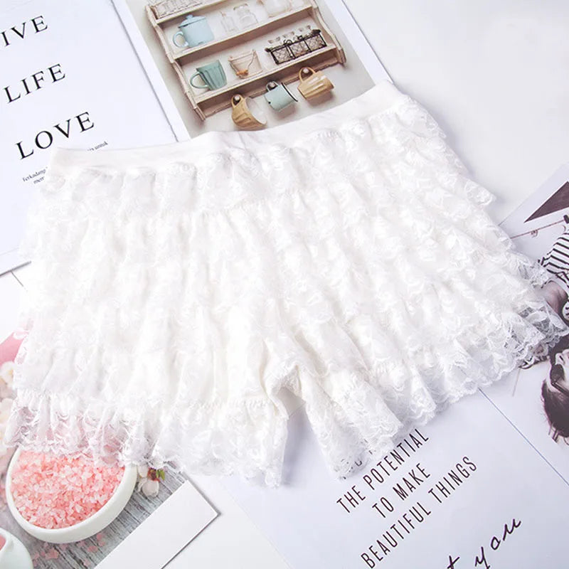 Vintage Frilly Lace Shorts