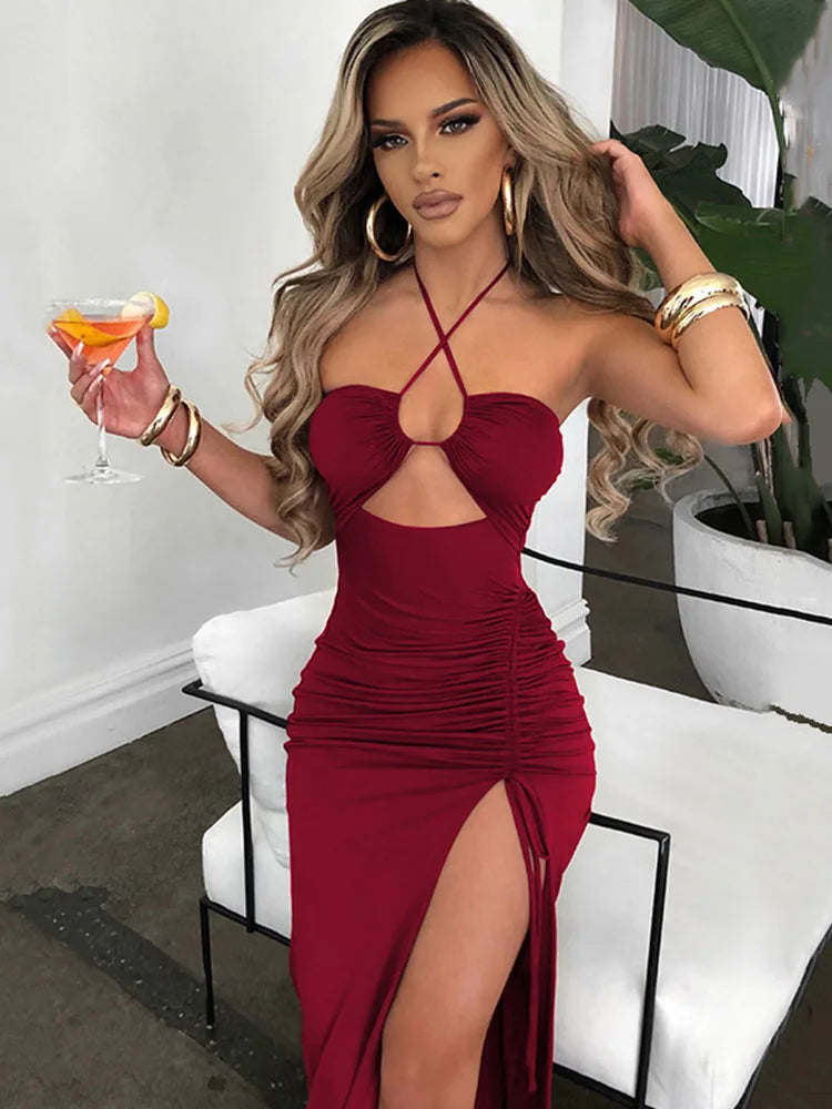 Backless Bodycon Party Dress