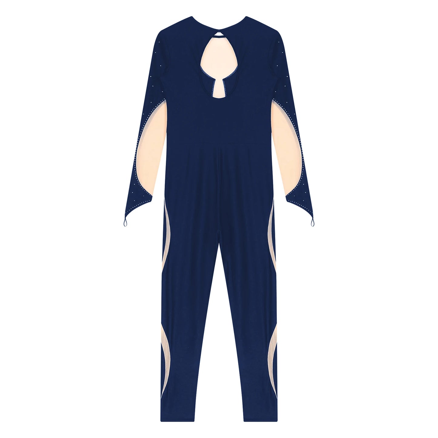 Rhinestones Ballet Dance/Gymnastics Jumpsuit