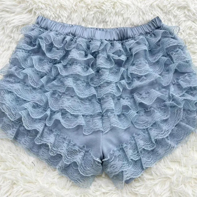 Vintage Frilly Lace Shorts