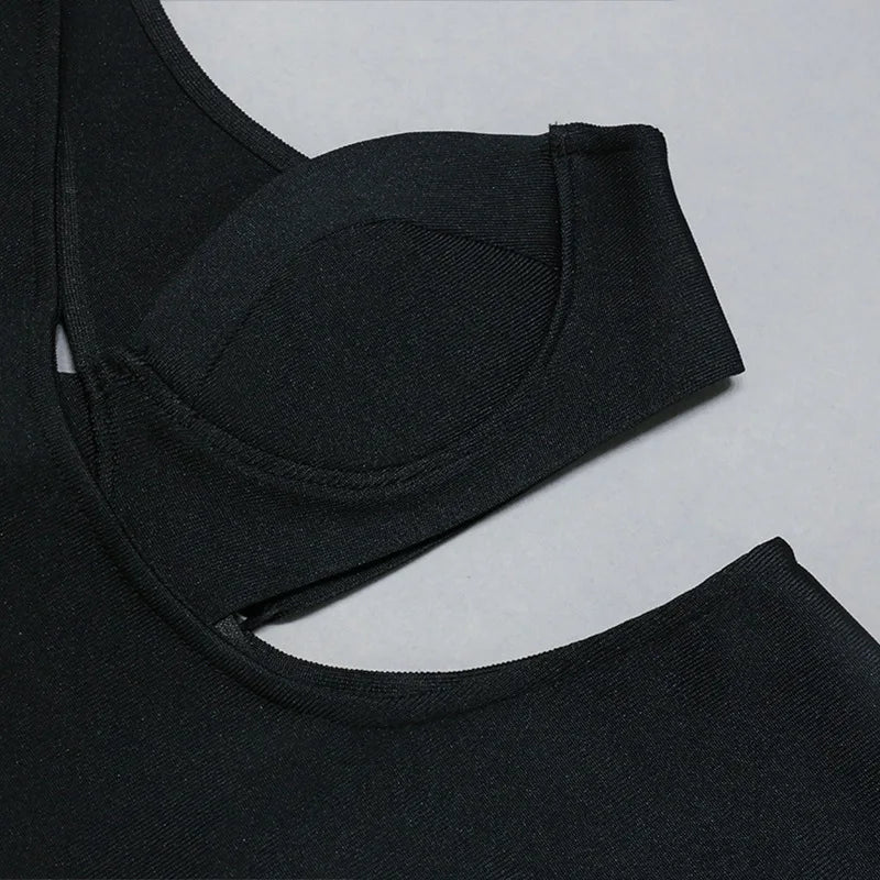 Advanced-Fashion New Tube-Top Slim Diagonal-Collar Dress
