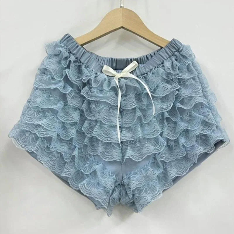 Vintage Frilly Lace Shorts
