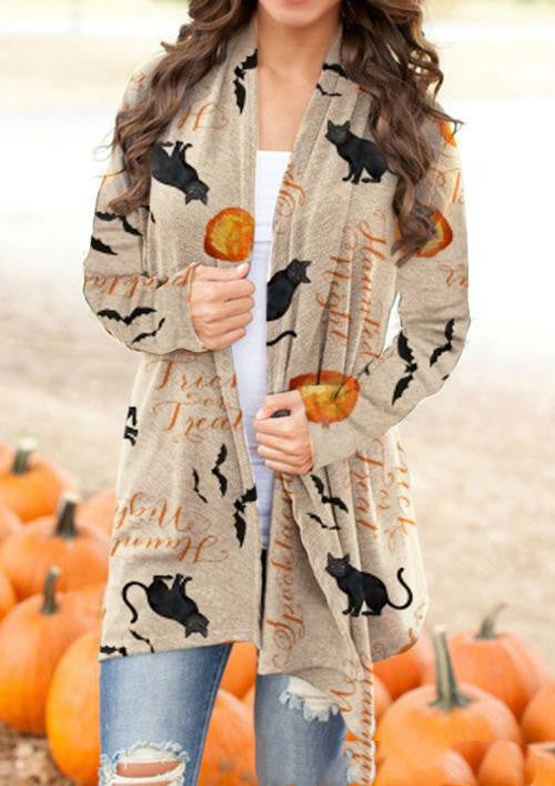 Digital Printing Casual Cardigan Jacket