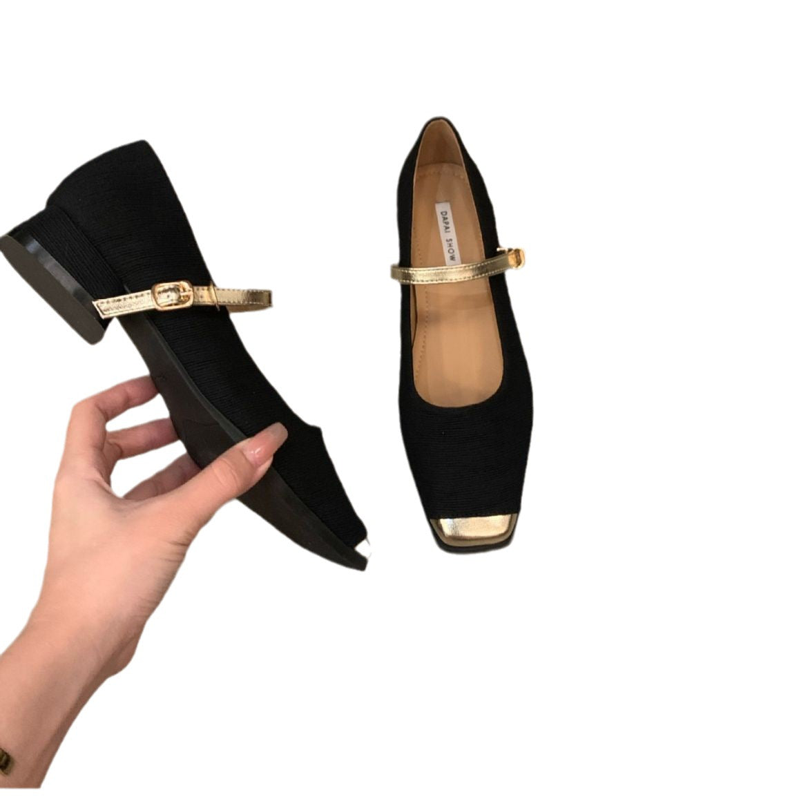 Chunky Heel French-Style - Classic Mary Jane Shoes For Women