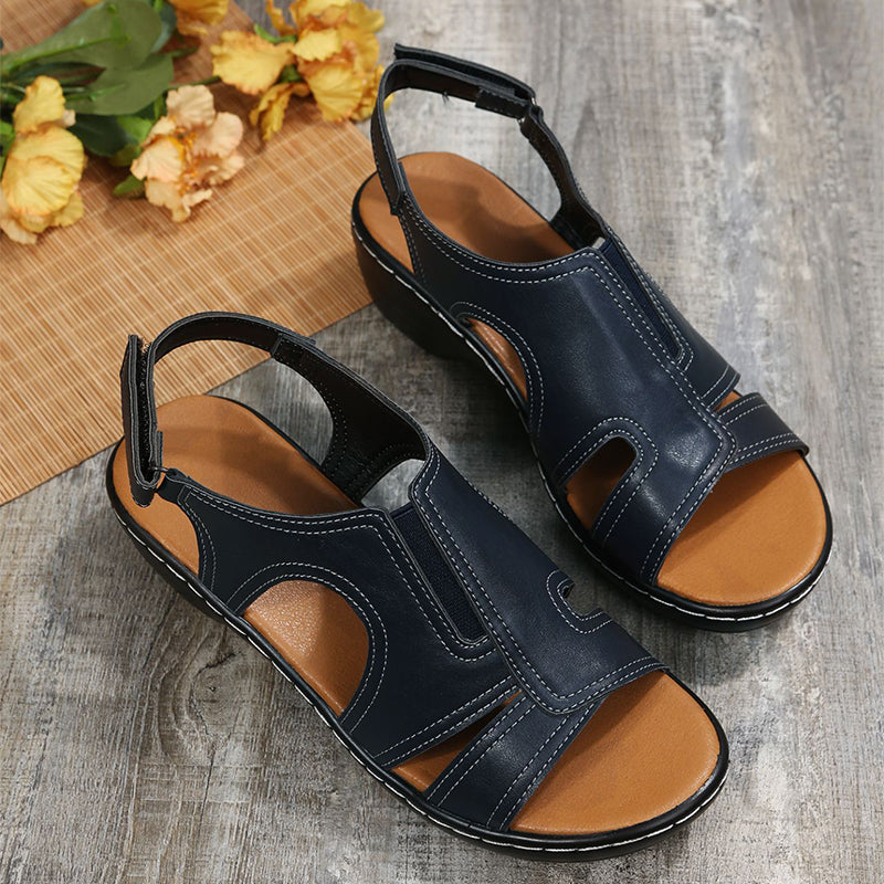 Velcro Ankle Strap Sandals