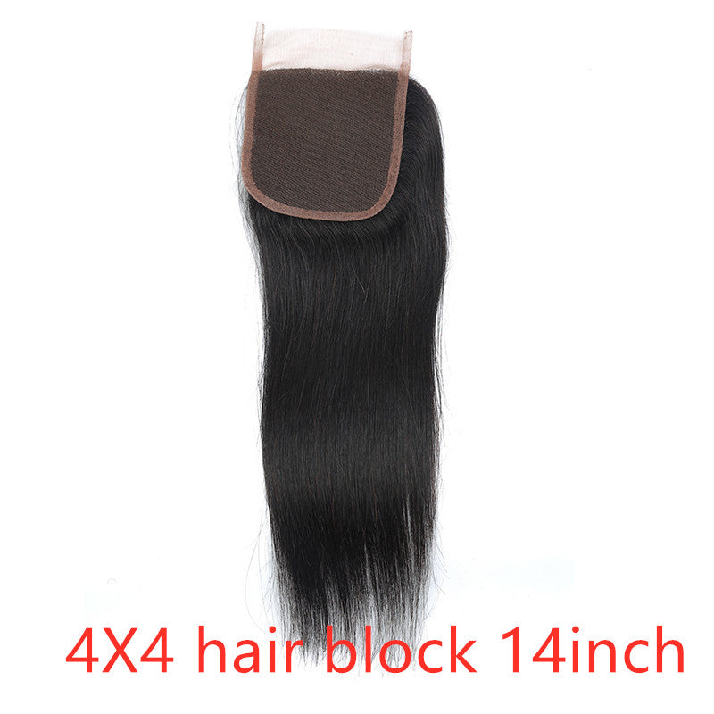 Real Human Hair Straight Wave Natural Colour Extensions