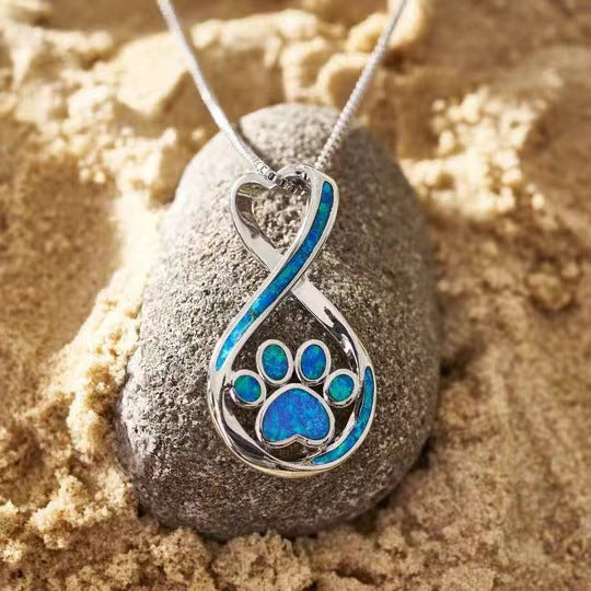 Love Paw Necklace & Earrings