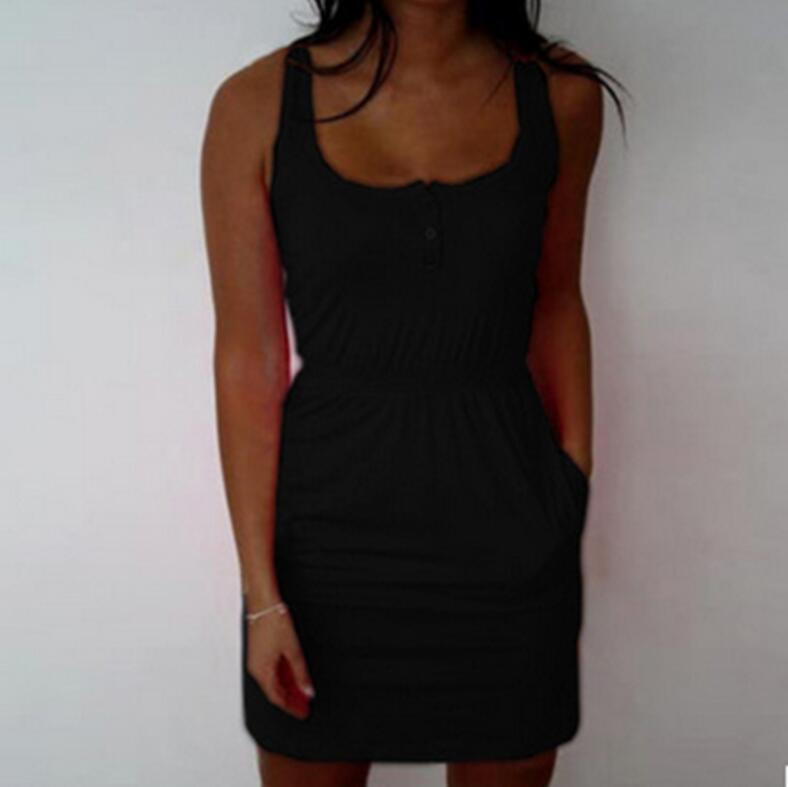 Fluorescent Beach Slim Dress