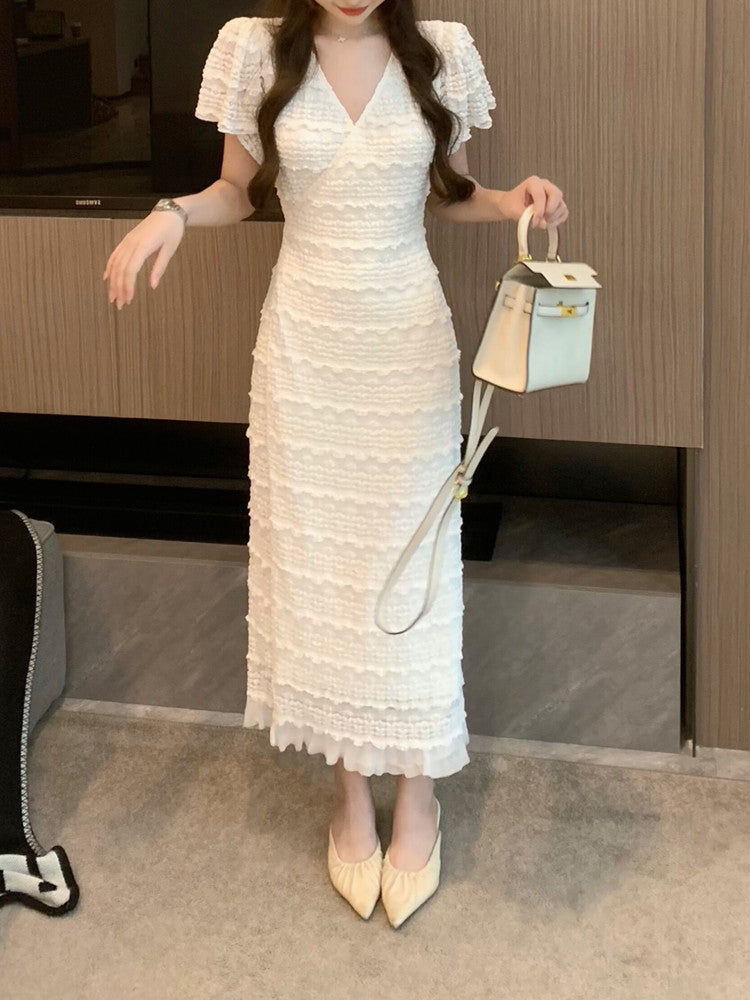 High-Grade French-Style Lace Dress