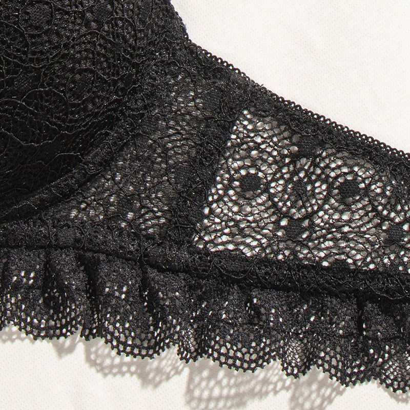 Women's Lingerie, Black, Sexy And Push-up